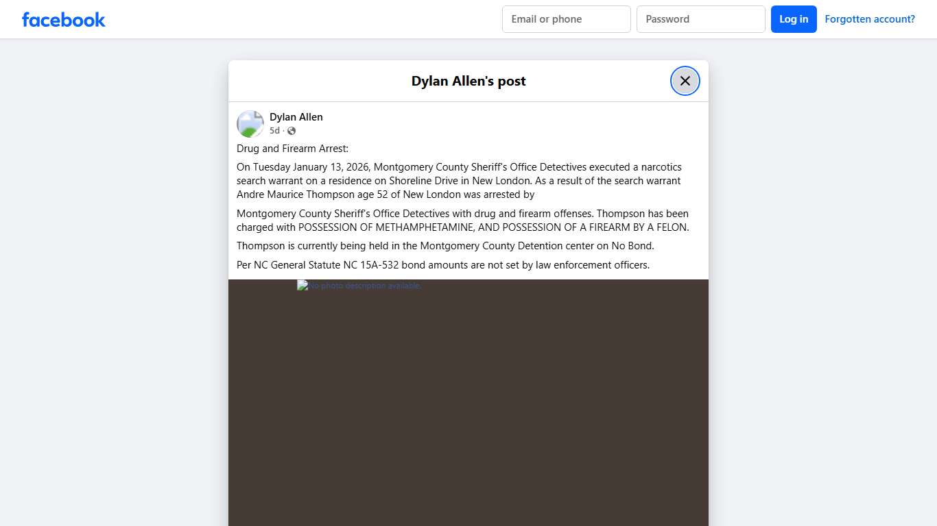 Dylan Allen - Drug and Firearm Arrest: On Tuesday... | Facebook